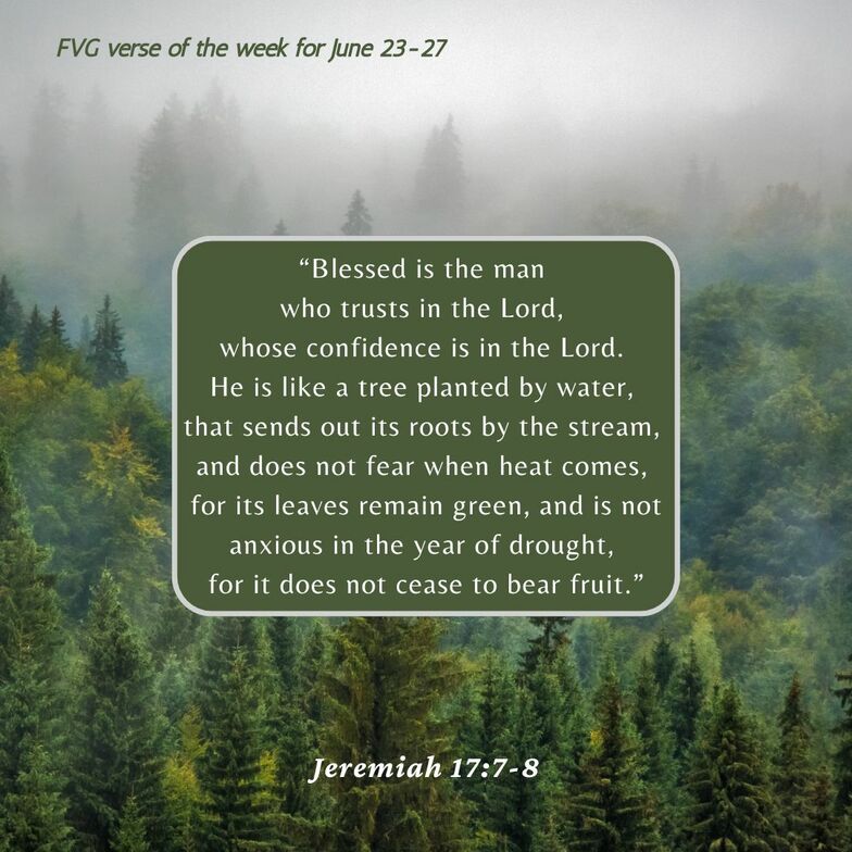 Verse of the week: Jeremiah 17:7-8 | Fraser Valley Gleaners Society